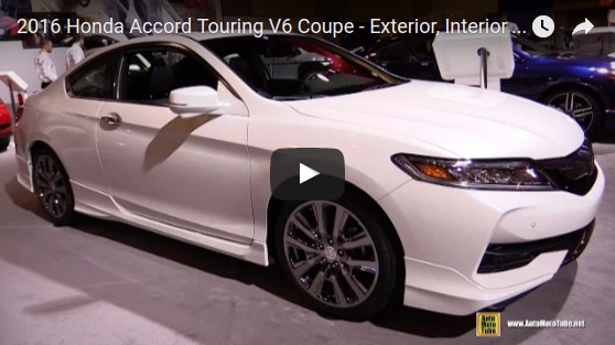2016 Honda Accord Touring V6 Coupe Exterior Interior Walkaround 2016 Ottawa Gatineau Auto Show YouTube