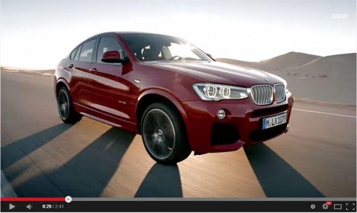 BMW X4 official