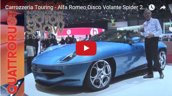 Alfa Romeo Disco Volante Spider 2016