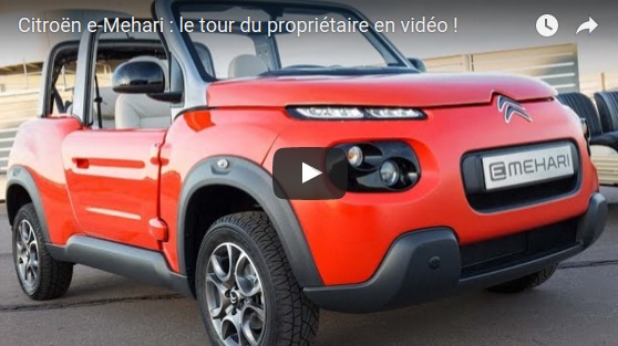 Citroën e Mehari le tour du propriétaire en vidéo YouTube