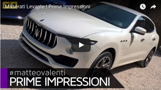 Maserati Levante Prime Impressioni YouTube