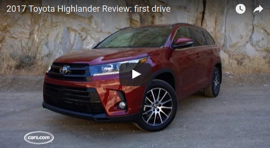 2017-toyota-highlander-review-first-drive-youtube